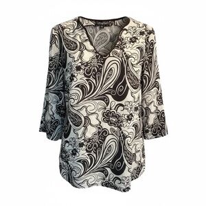 Susan Graver 2X Tunic Blouse